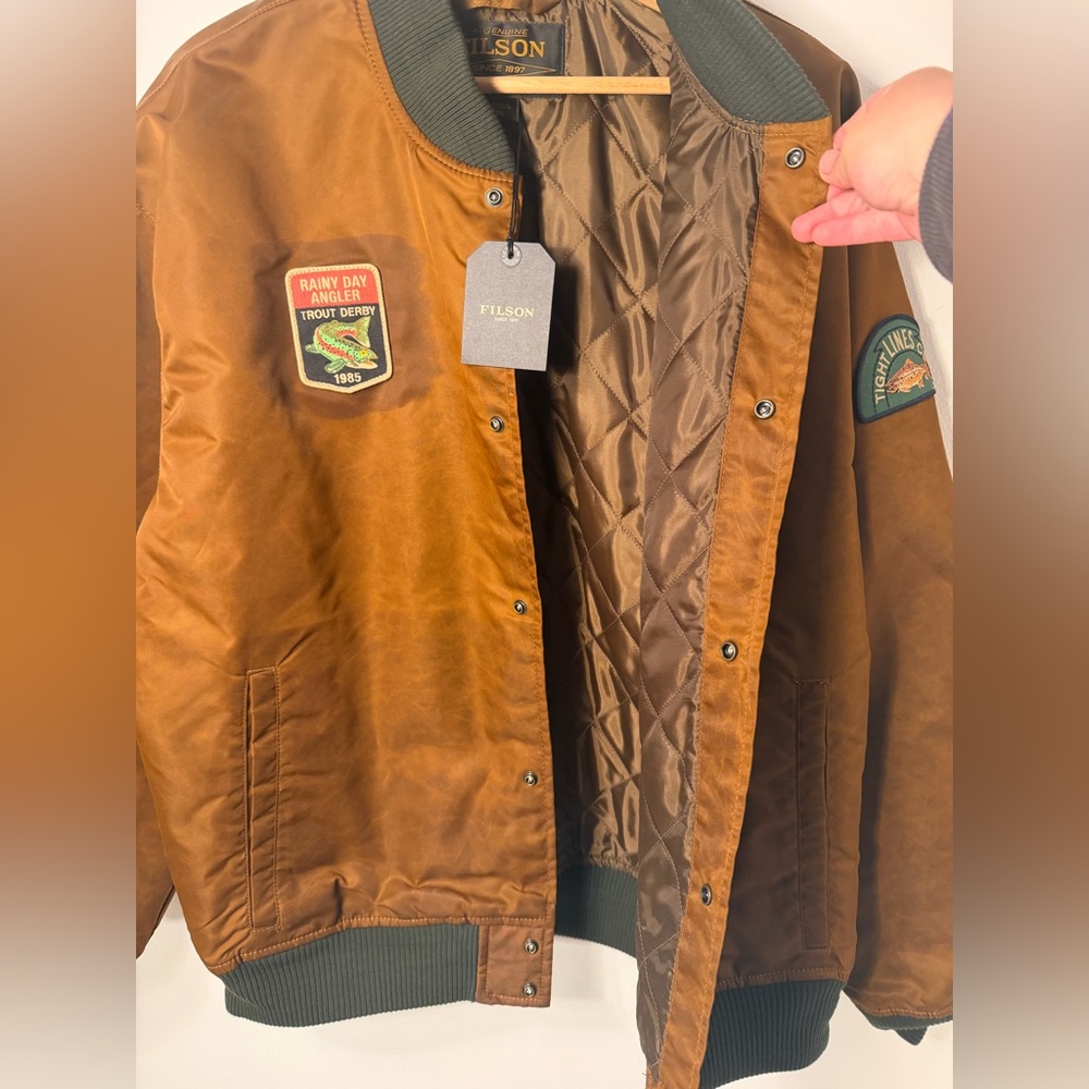 Filson New EMBROIDERED MONTLAKE JACKET XL - Picture 3 of 8